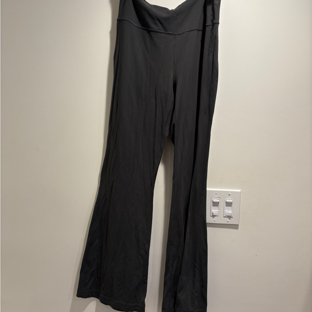 Lululemon Gray Stretch Flare Pants - XL